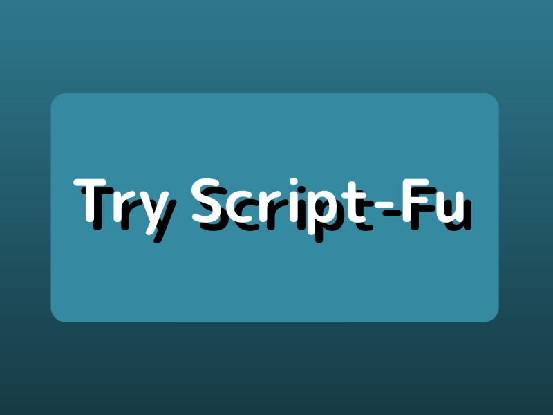 GIMP2.10 Script-Fu              