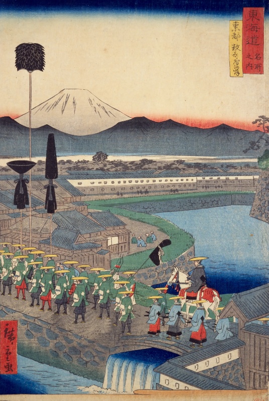 東海道名所之内 東都数寄屋河岸